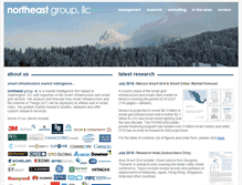 Tablet Screenshot of northeast-group.com